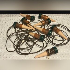 Plant Self-Watering Stakes Automatic Watering Terracotta 4” Spikes 9  Pack